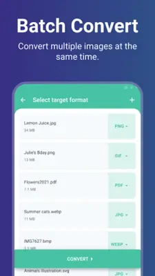 Image Converter - PixConverter android App screenshot 16